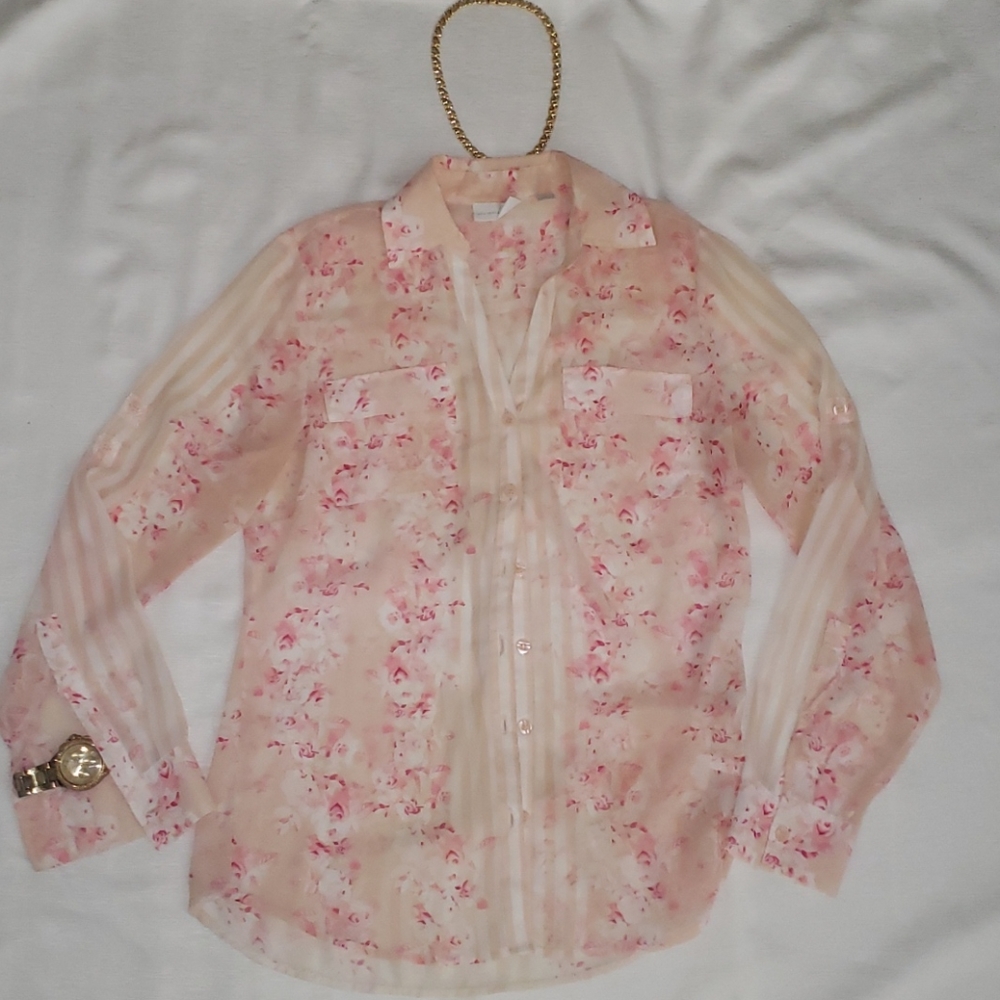 Shear blouse